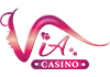 Logo VIA — vendor kasino live singa emas-merah resmi TO288